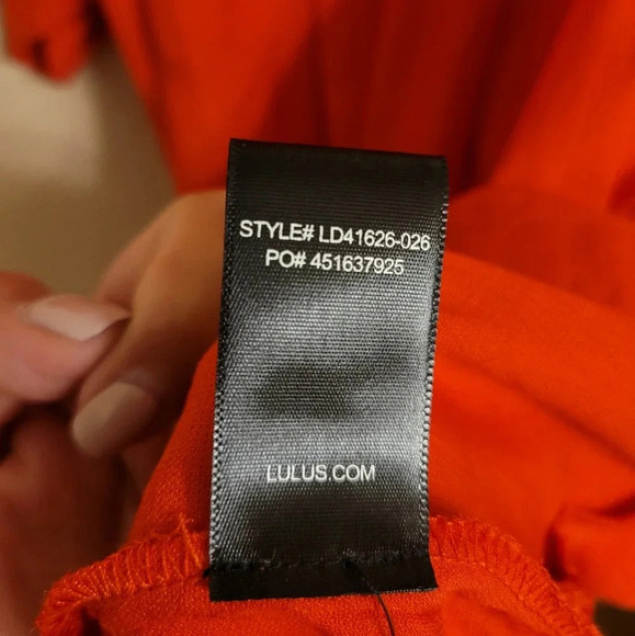 LuLus Game changer coral red dress - Picture 7 of 9